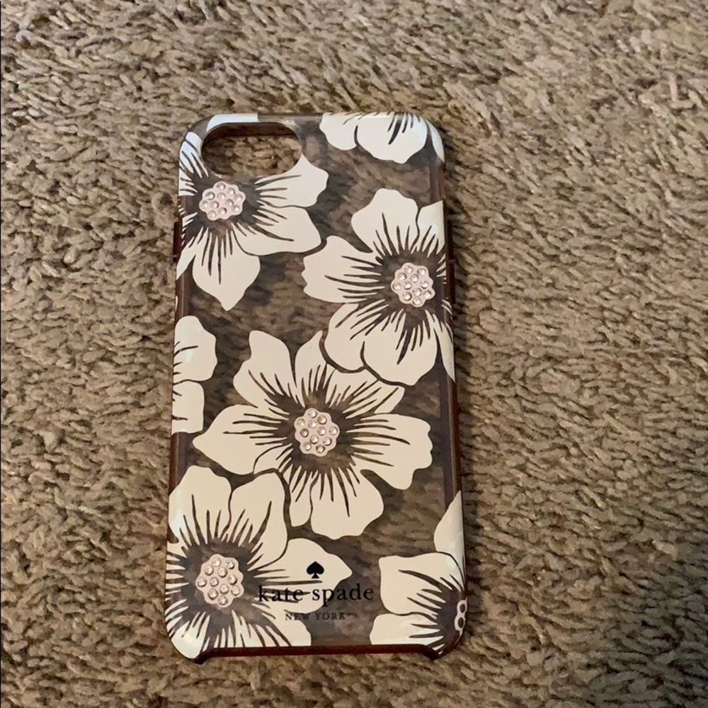 iPhone 7 floral Kate Spade case